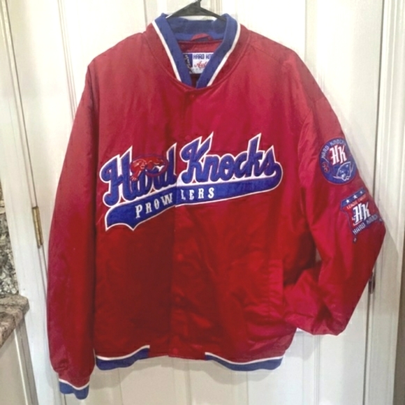 Hard Knocks Other - Vintage Hard knocks prowlers red bomber jacket large